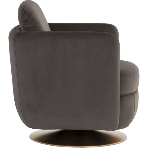 Gilley Meg Ash Swivel Lounge Chair, Swivel